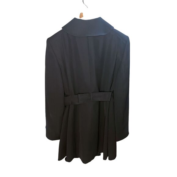 Nine West Black Ruffle Front Blazer – Women’s Size 16 – Classic Tailored Jacket - Picture 3 of 7